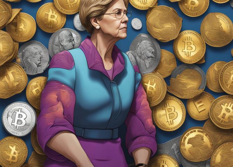 Elizabeth Warren, Critic of Cryptocurrency, Pleads with Fed Chairman to Lower Interest Rates